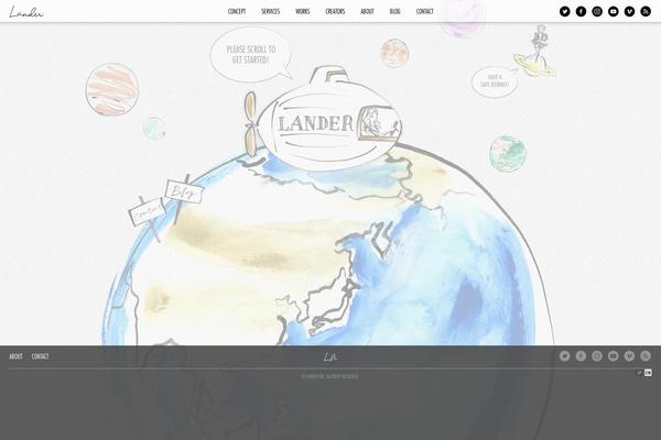 lander.jp site used Limlove