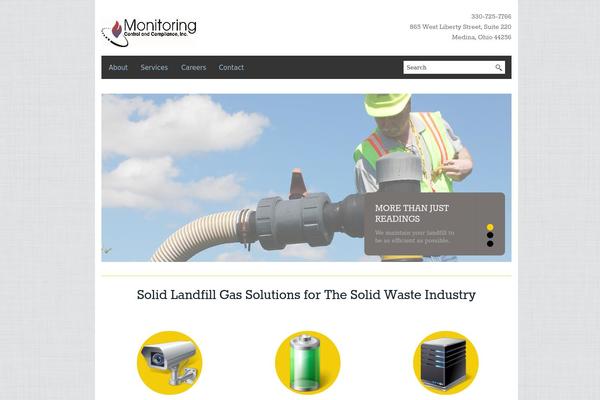 Blackbird theme site design template sample
