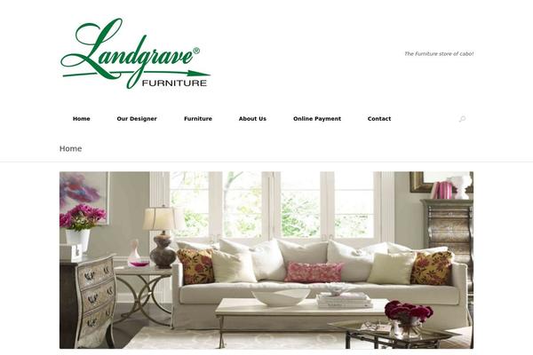 Vantage theme site design template sample