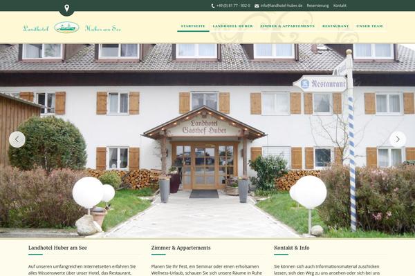 Soho Hotel theme site design template sample