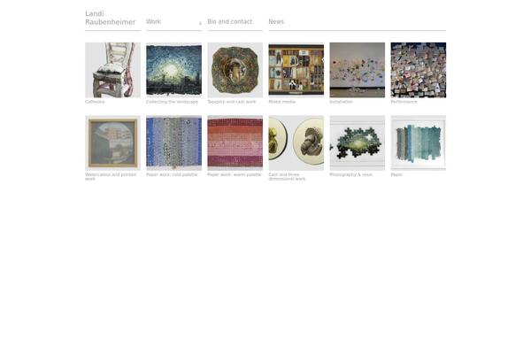Portfolium theme site design template sample