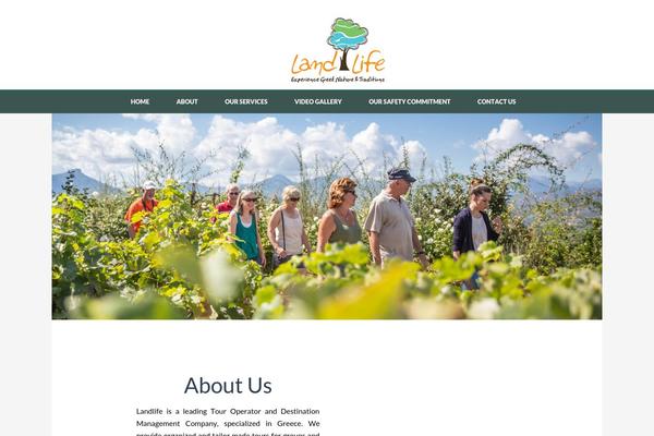 Travelo theme site design template sample