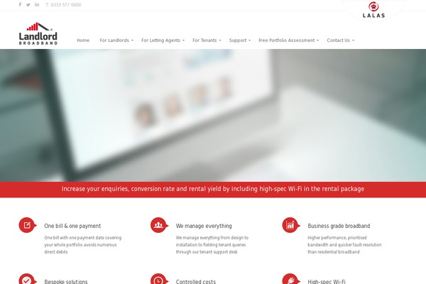 landlordbroadband.com site used Landlord