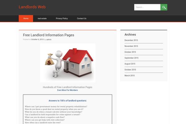 DK Responsive theme site design template sample