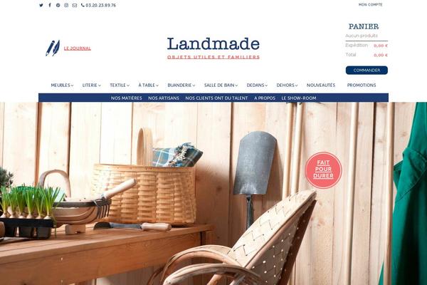 Woopress-child theme site design template sample