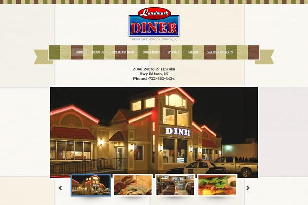 landmarkdinernj.com site used Theme1542