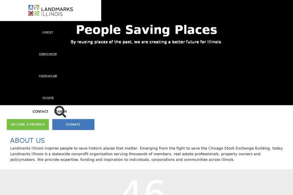 landmarks.org site used Landmarks-cms
