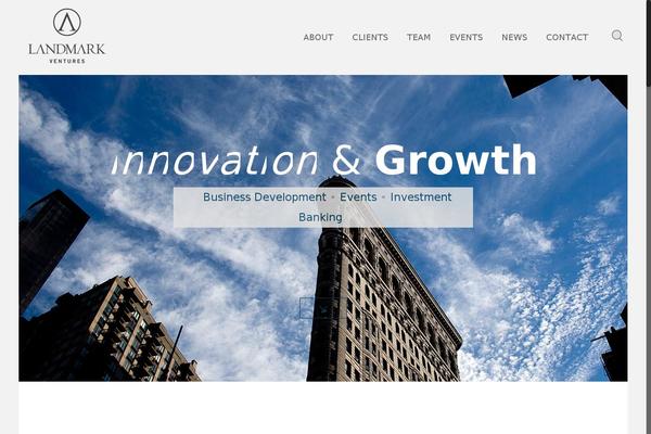 landmark theme websites examples