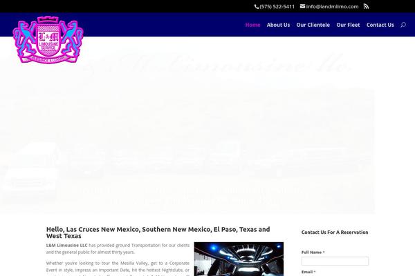 Divi child theme site design template sample