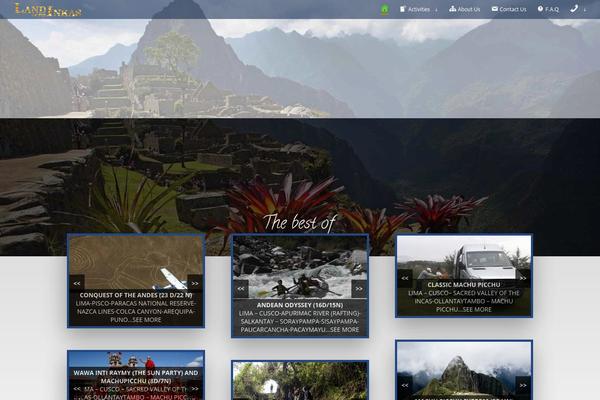 Divi2 theme site design template sample