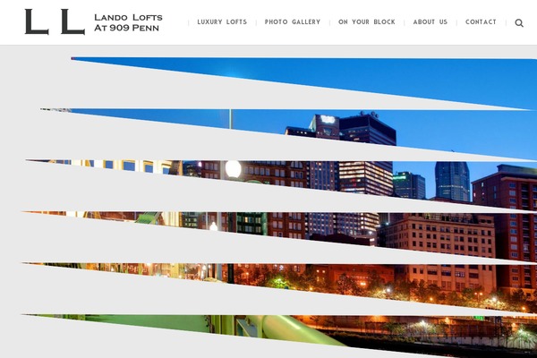 landolofts.com site used Bouncy-wp