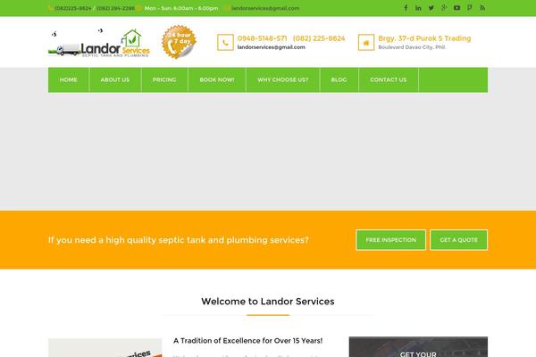 Structure theme site design template sample