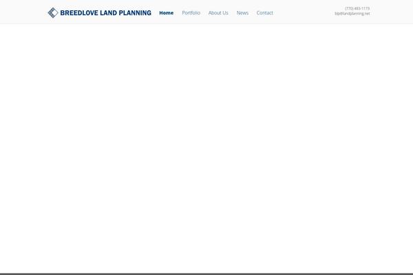 Site using Waving Portfolio plugin