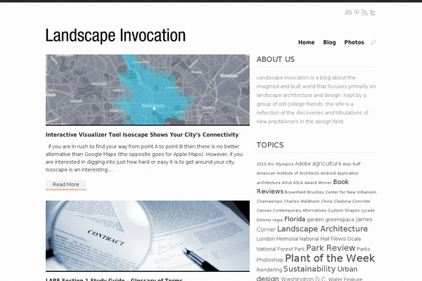 Blocked theme site design template sample