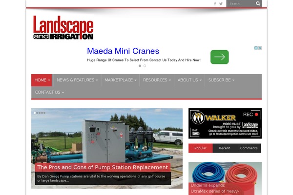 Jarida theme site design template sample