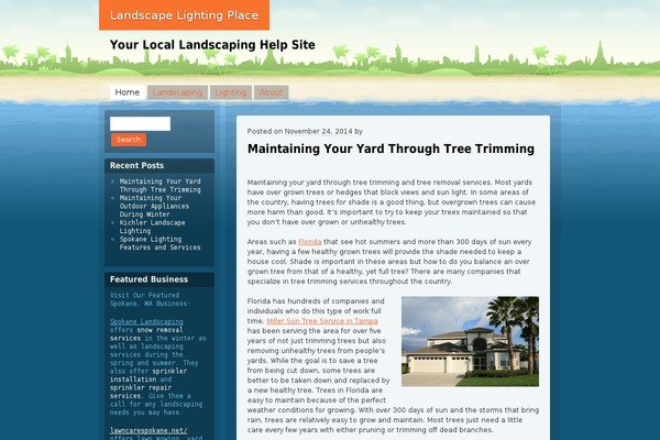 Beach theme site design template sample
