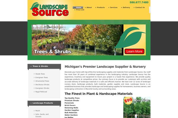 Addington theme site design template sample