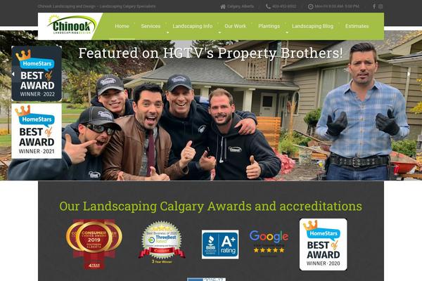 The-landscaper theme site design template sample