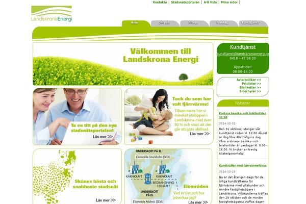 landskronaenergi.se site used Thematic