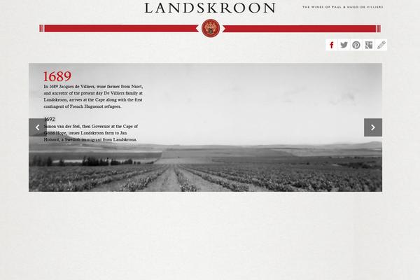 Chapelco theme site design template sample