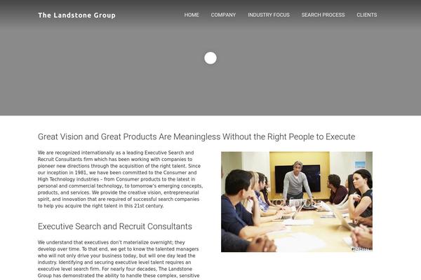 Zephyr theme site design template sample