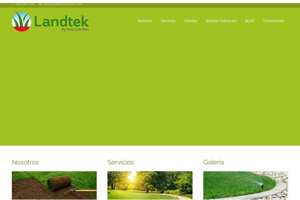 Impreza theme site design template sample