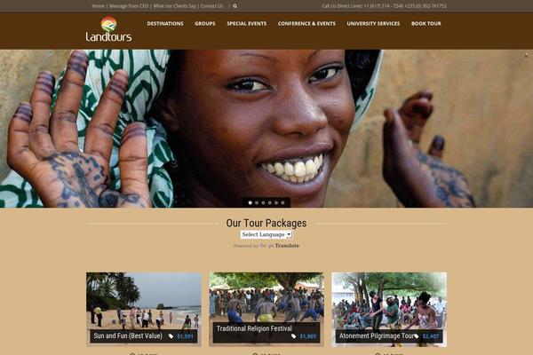 Tourpackage-v2-04 theme site design template sample