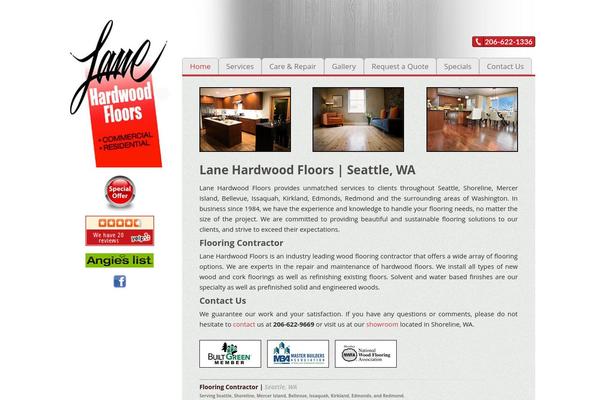 lanehardwoodfloors.com site used 15