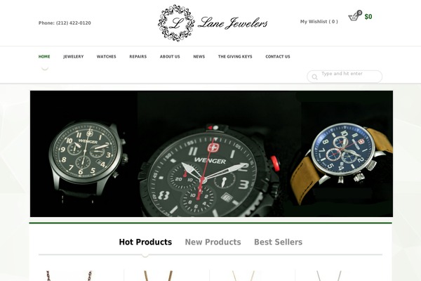 Lane theme site design template sample