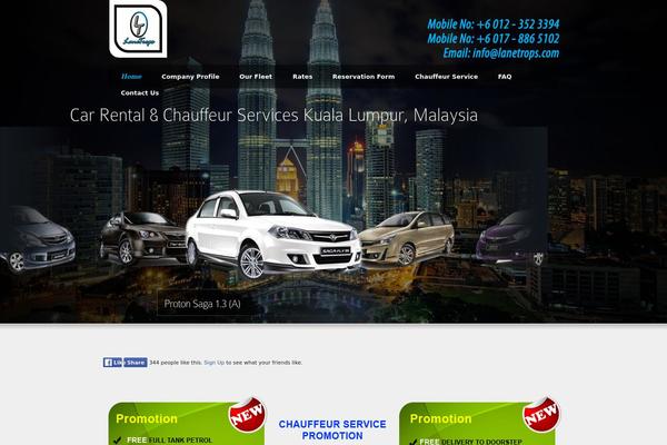 Envisioned theme site design template sample