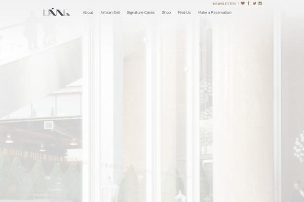 Cornerstone theme site design template sample