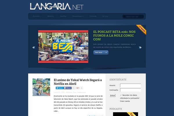 Blogstream theme site design template sample