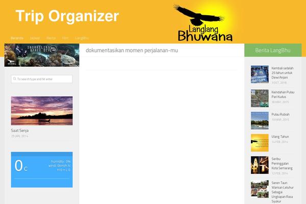 Site using Newstastic Post Slider plugin