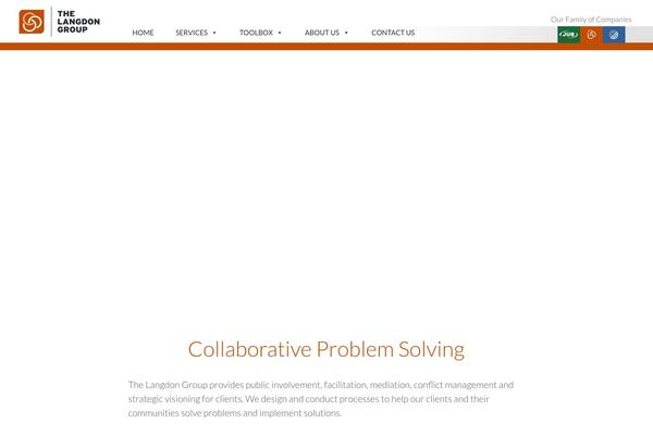 langdongroupinc.com site used Semantic