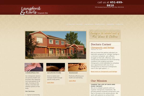 Lc theme site design template sample