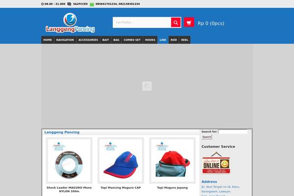langgengpancing.com site used Wp-pasar