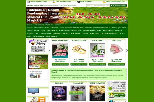 langlangjagad.com site used Indostore4-2client
