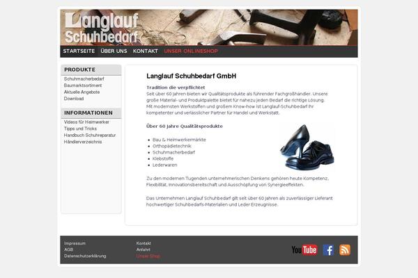 langlauf-schuhbedarf.de site used Lubiththeme03