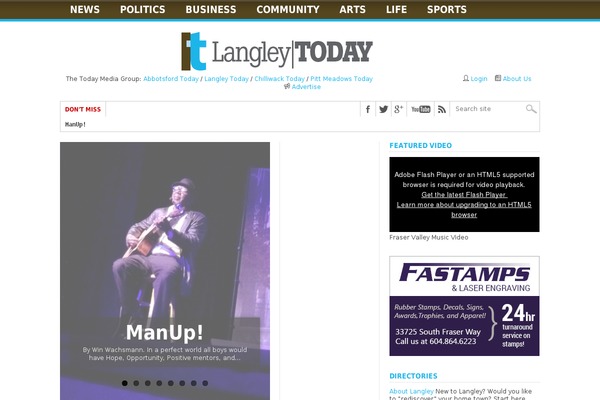 Max Mag theme site design template sample