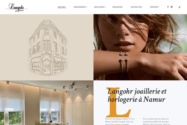 Custom-made theme site design template sample
