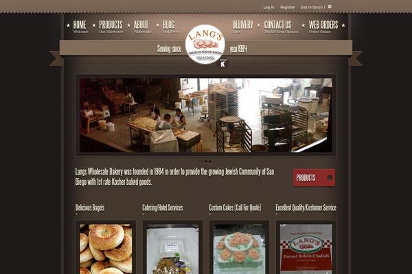 Adora theme site design template sample