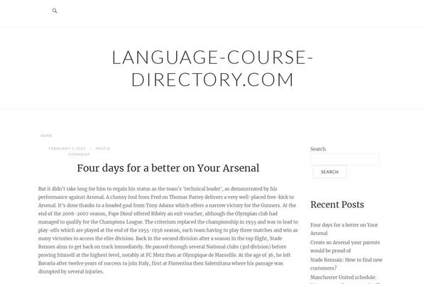 SiteOrigin Unwind theme site design template sample