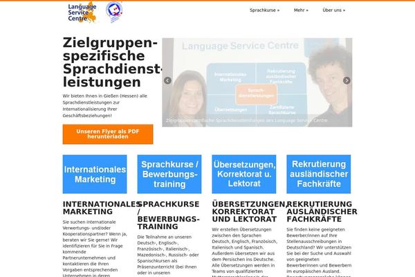 Discoverpro theme site design template sample