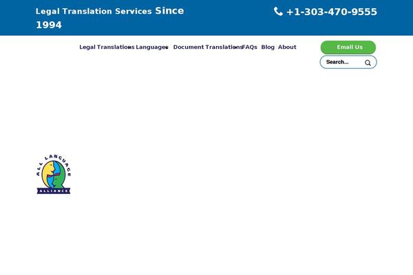 languagealliance.com site used Dougfir