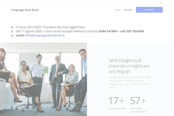 LeadEngine theme site design template sample