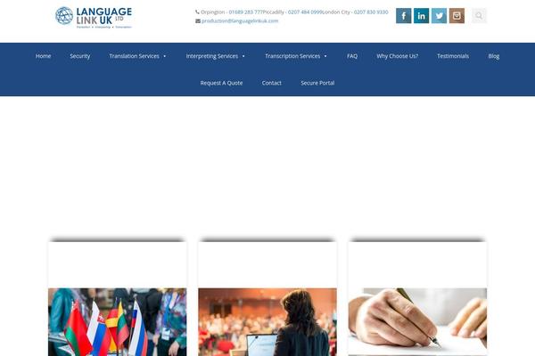 languagelinkuk.com site used Hood-theme
