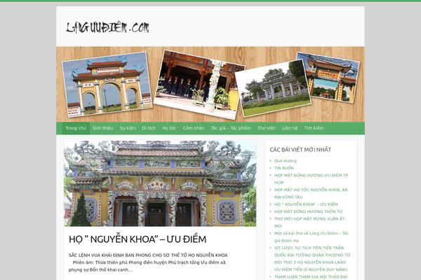 Travelify theme site design template sample