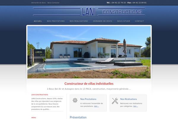lani-constructions.com site used Arcadia