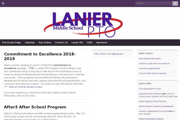 lanierpto.org site used Graphenev2