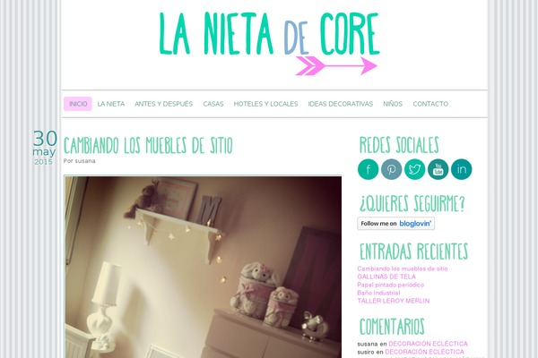 Retro theme site design template sample